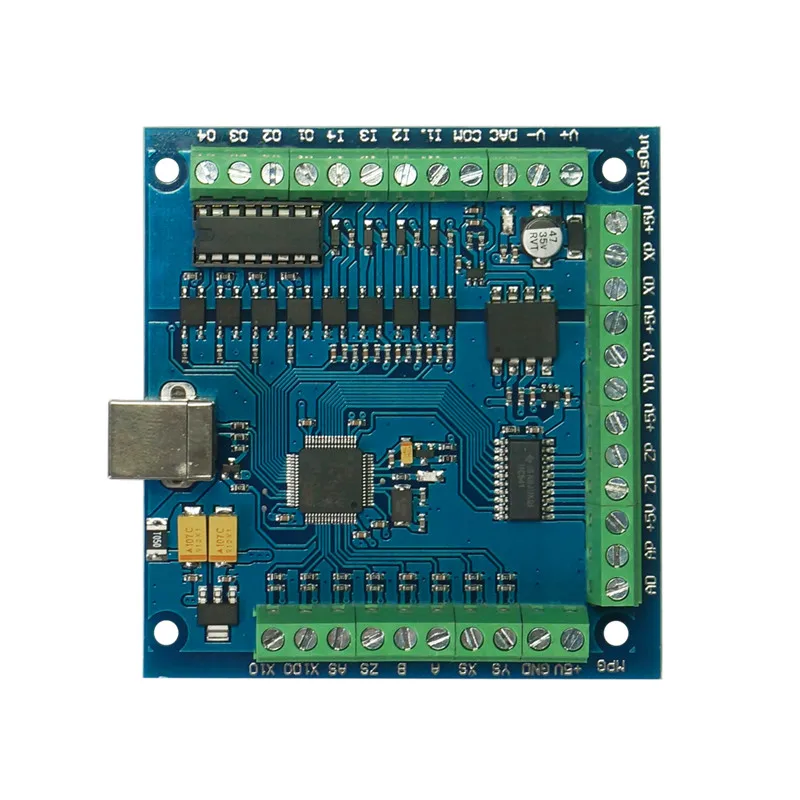 การ์ดควบคุมเครื่องจักร CNC แบบ - Mach3 Usb Cnc Controller 4 Axis 100Khz บทวิจารณ์และราคา